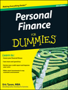 Cover image for Personal Finance For Dummies
